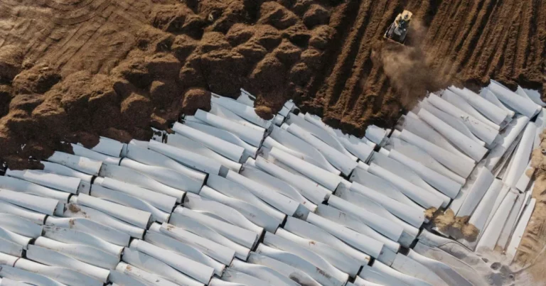 L’economia circolare incontra le pale delle turbine eoliche dismesse L’economia circolare incontra le pale delle turbine eoliche dismesse