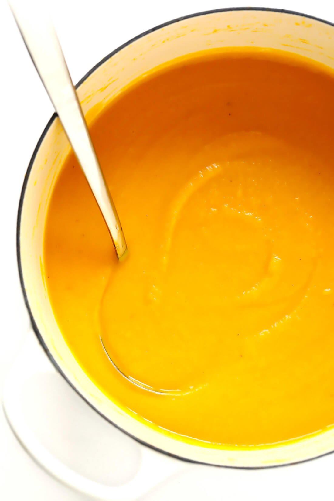 La migliore ricetta per la zuppa di zucca butternut |  Pentola a cottura lenta, pentola istantanea o piano cottura